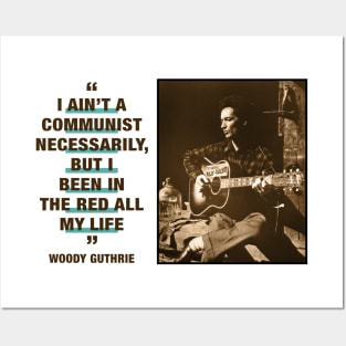 Woody Guthrie Posters and Art